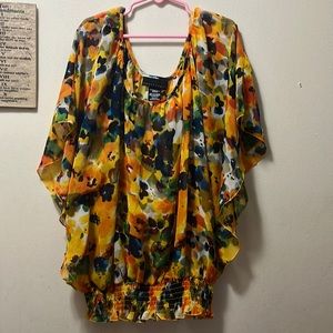 Apostrophe shear shirt